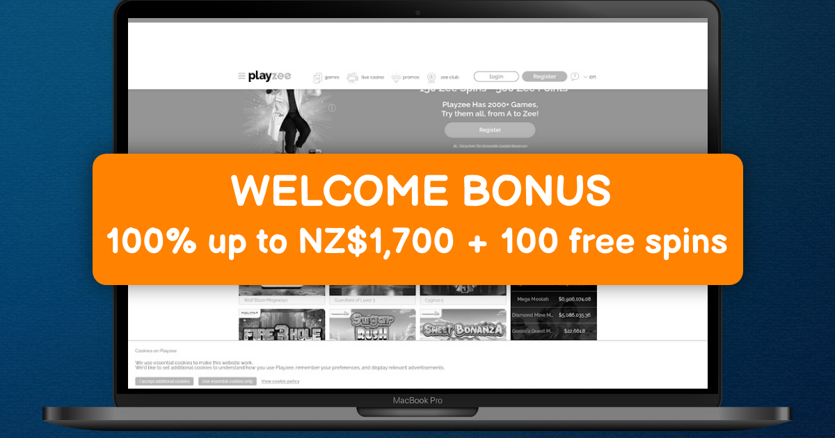 Playzee Casino ✔️ Experience Playzee Casino in New Zealand